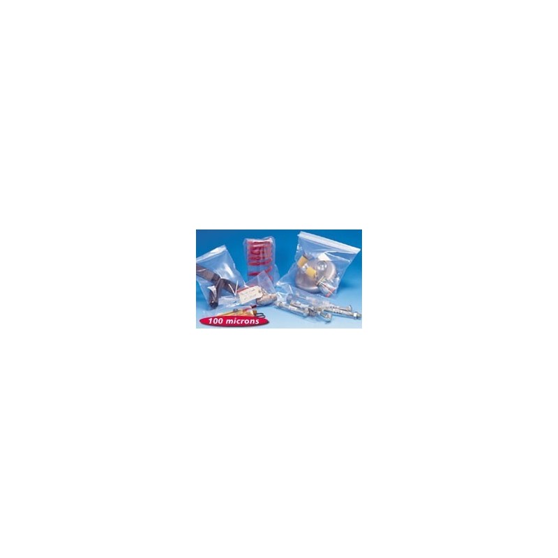 Sachet plastique PEBD - 100 microns