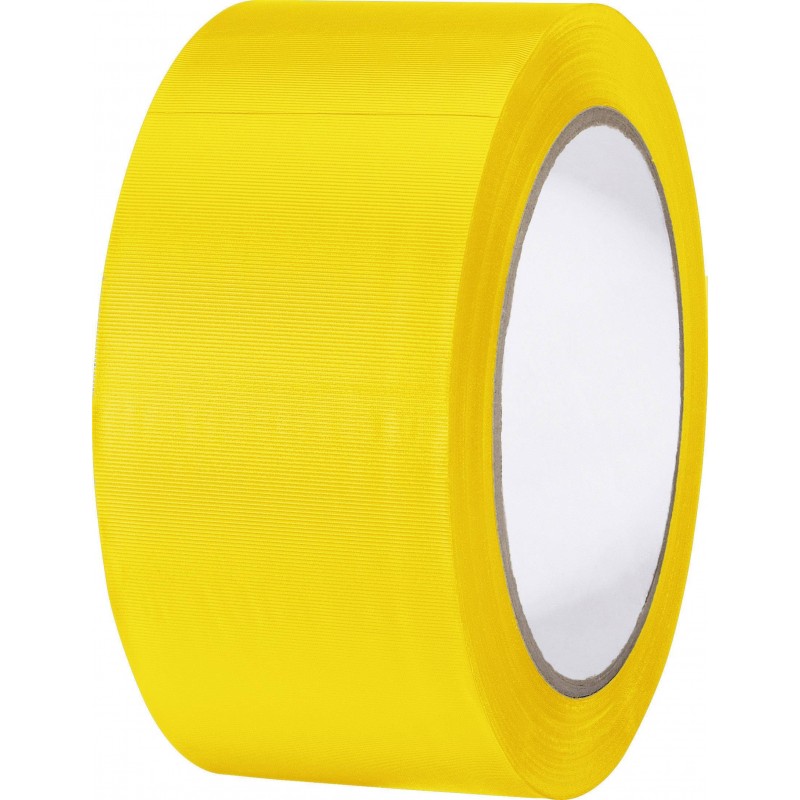 ✓ Ruban Adhésif Apli Jaune 19mm x 33m - Imperméable et Résistant