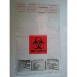 Sachet inviolable BIOHAZARD