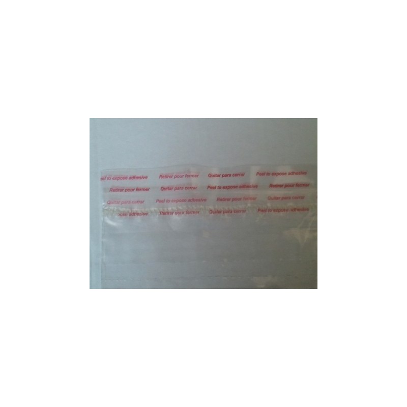 Sachet inviolable BIOHAZARD