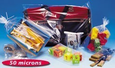 Sachet plastique PEBD - 50 microns