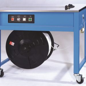 Machine de cerclage plastique semi-automatique