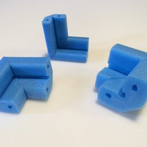 Coin mousse en L haute protection